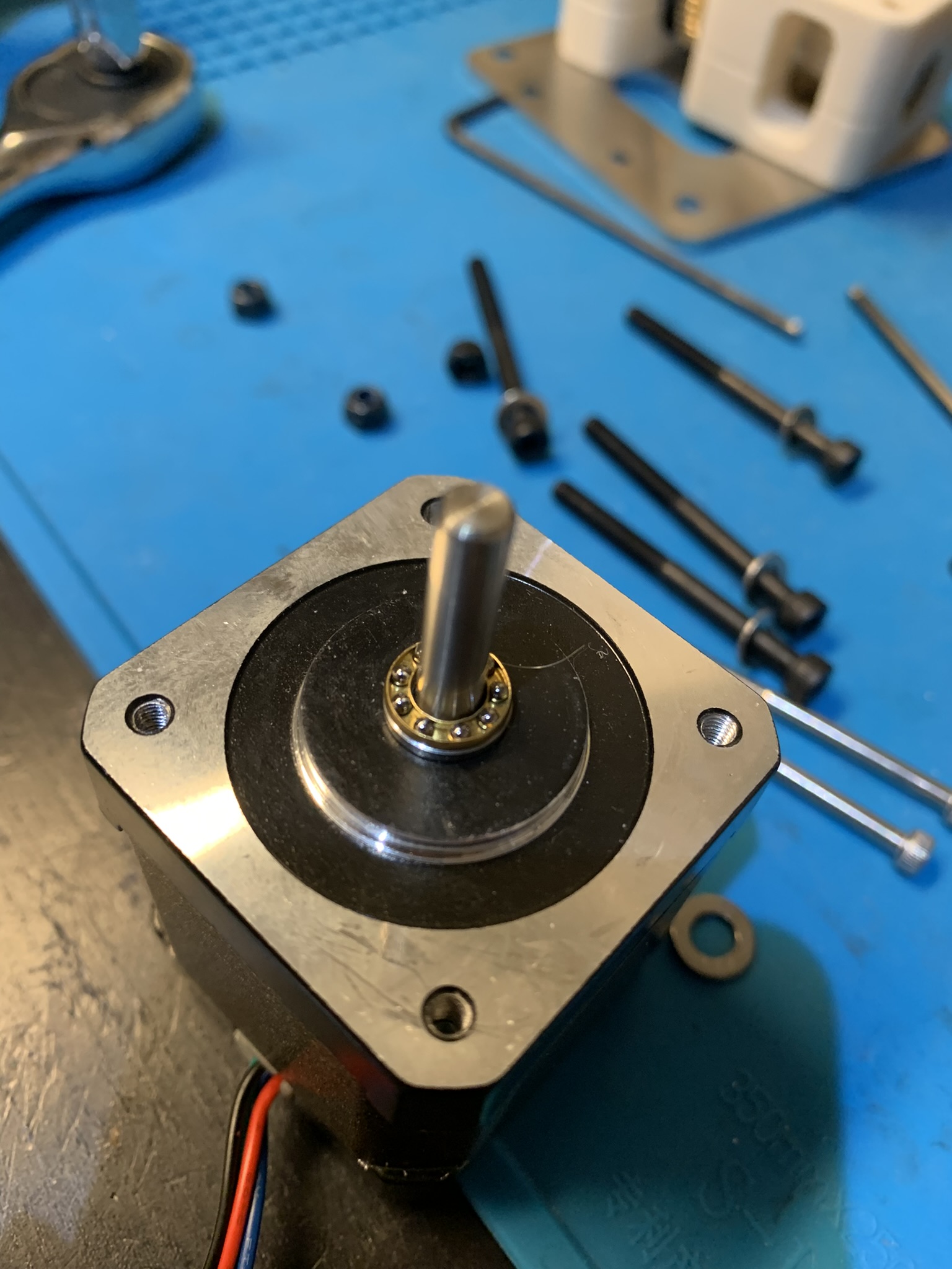 Thrust bearing installation part two