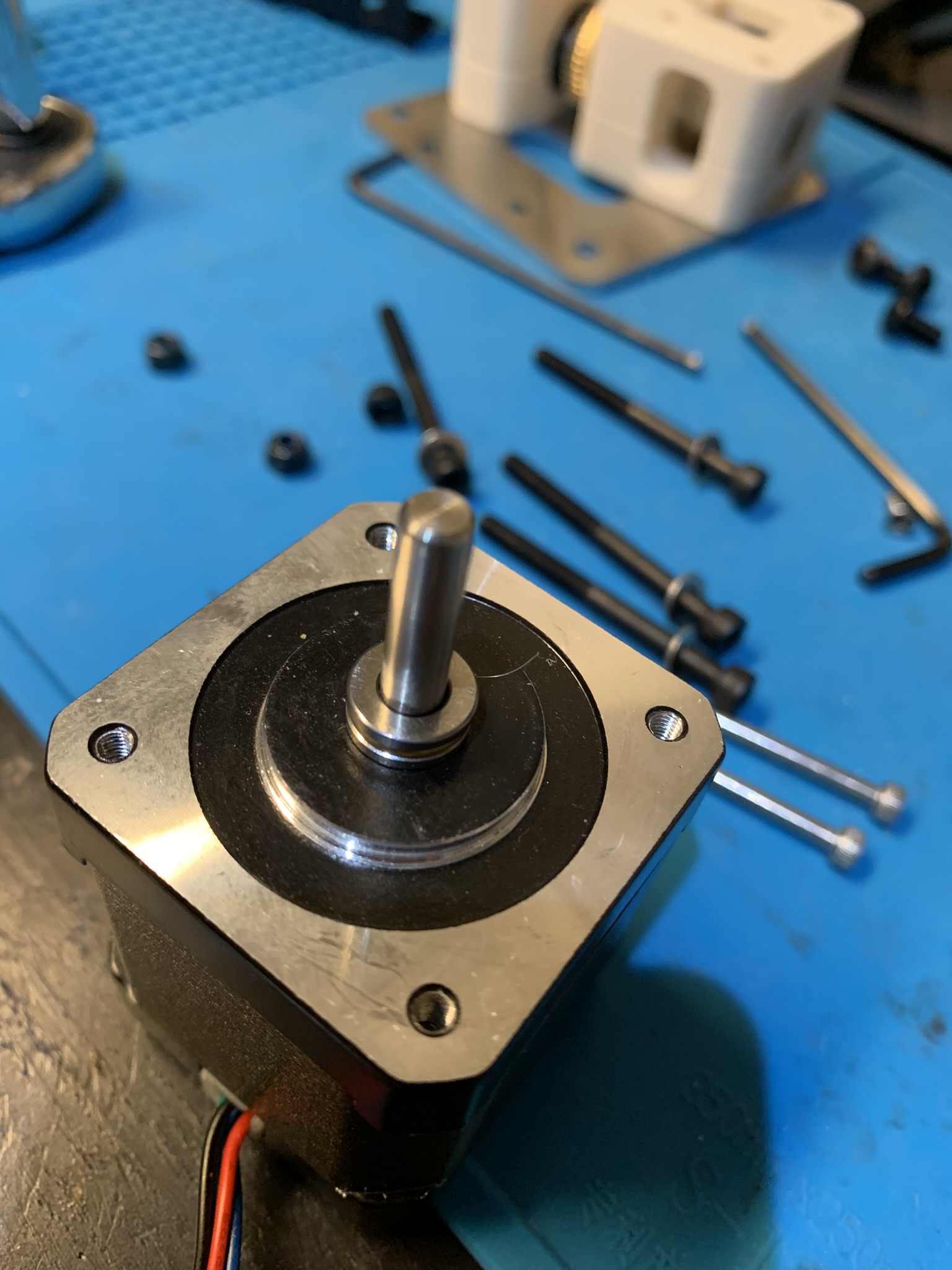 Thrust bearing installation part two